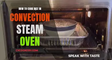 Steaming Rice Perfection with Convection Oven Magic