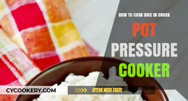 Crock-Pot Pressure Cooking: Perfect Rice, Every Time