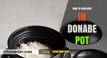The Perfect Rice: Cooking in a Donabe Pot