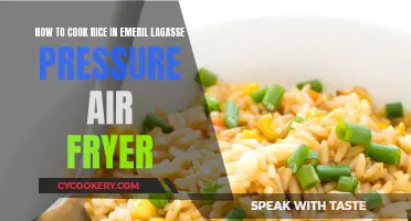 Pressure-Fryer Rice: Emeril Lagasse's Quick-Cooking Method