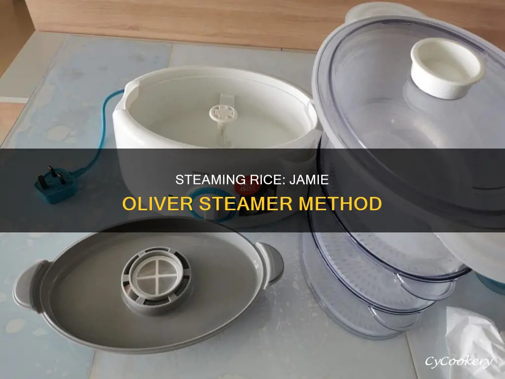 how to cook rice in jamie oliver steamer