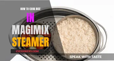 Steaming Rice: Magimix Steamer Method