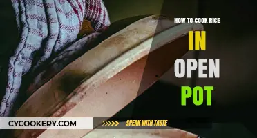 Cooking Rice in an Open Pot: A Simple Guide
