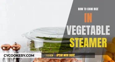 Vegetable Steamer Rice: A Quick, Easy Cooking Method