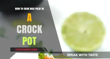Easy Rice Pilaf: Crock-Pot Cooking