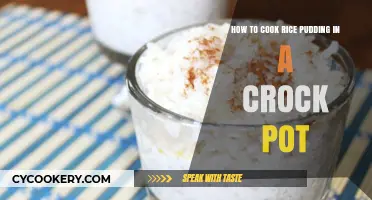Rice Pudding Perfection: Crock-Pot Style