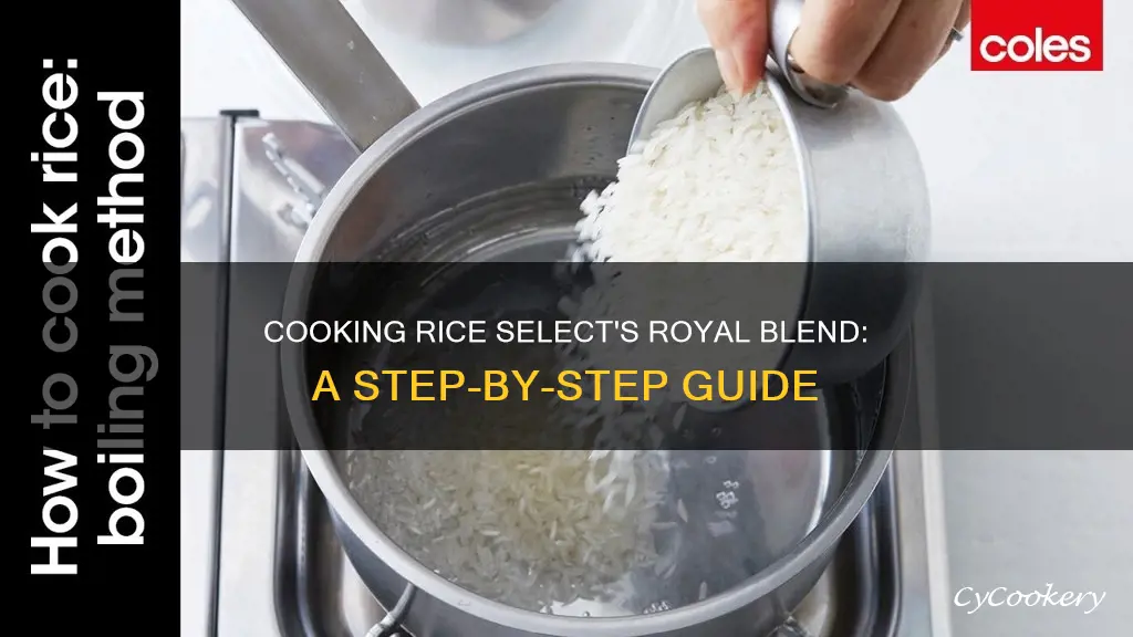 how to cook rice select rice select royal blend rice