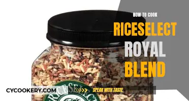 Cooking RiceSelect Royal Blend: A Quick, Easy Guide