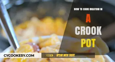 Rigatoni in a Crock Pot: Easy, Slow-Cooked Comfort