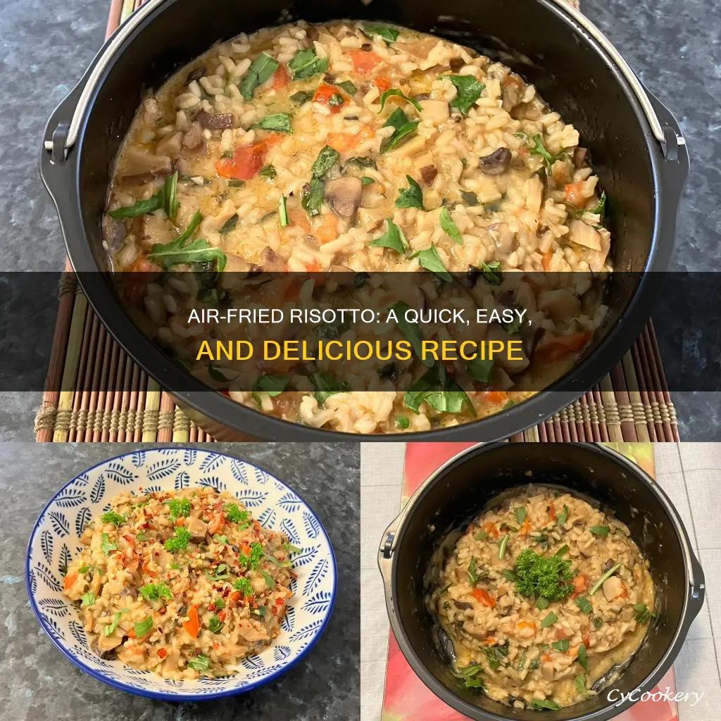 how to cook risotto in air fryer