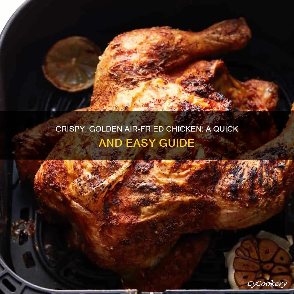 how to cook roast chicken in air fryer