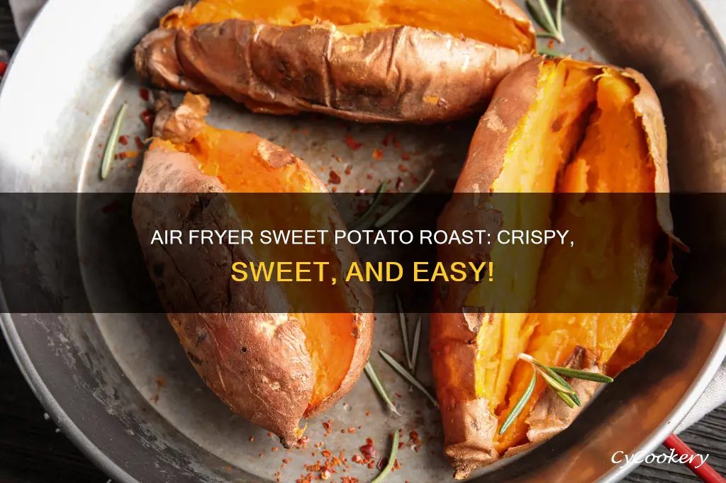 how to cook roast sweet potato in air fryer