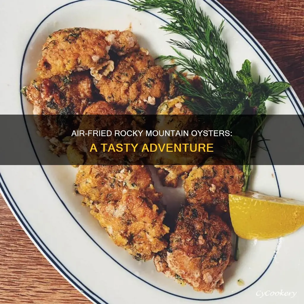 how to cook rocky mountain oysters in an air fryer