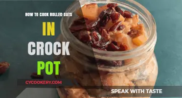 Cooking Rolled Oats: Crock-Pot Style