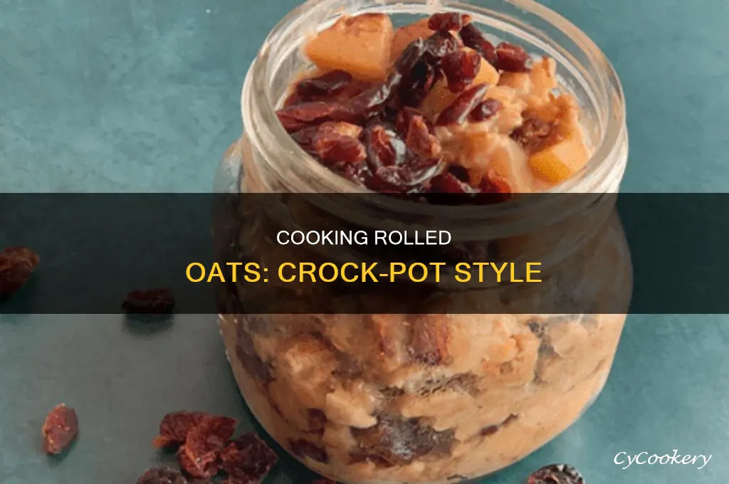 how to cook rolled oats in crock pot