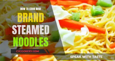 Steaming Up: Rose Brand Noodles, the Perfect Way