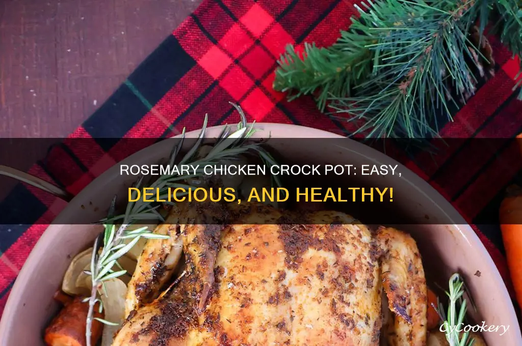 how to cook rosemary chicken in a crock pot