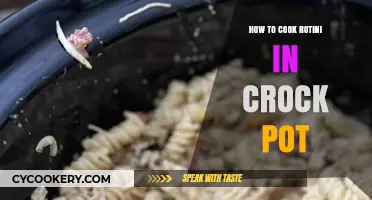 Cooking Rotini in a Crock Pot: Easy, Quick, Delicious!