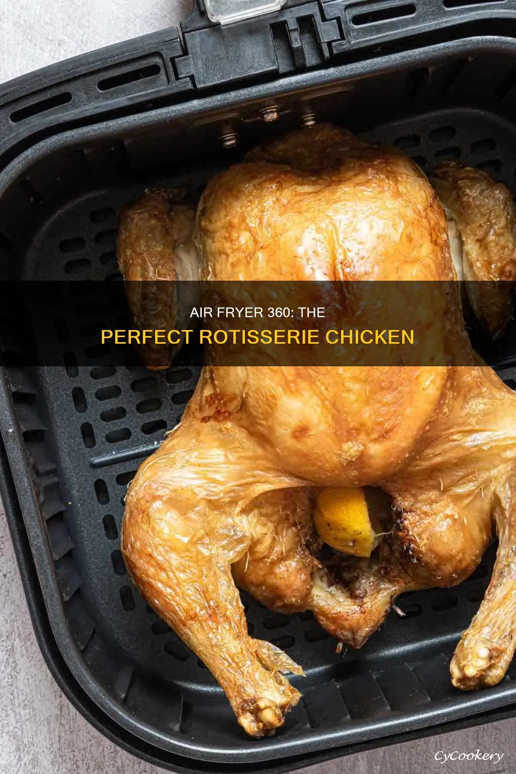 how to cook rotisserie chicken in air fryer 360