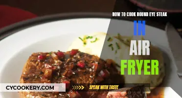 Air-Fryer Round Eye Steak: Quick, Easy, and Delicious!