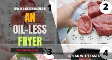 Cooking Round Steak: Oil-less Fryer Magic