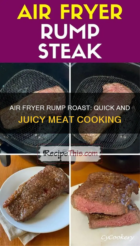 how to cook rump roast in air fryer