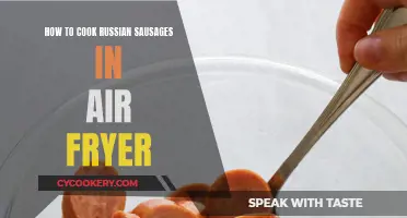 Crispy Russian Sausage Delight: Air Fryer Magic