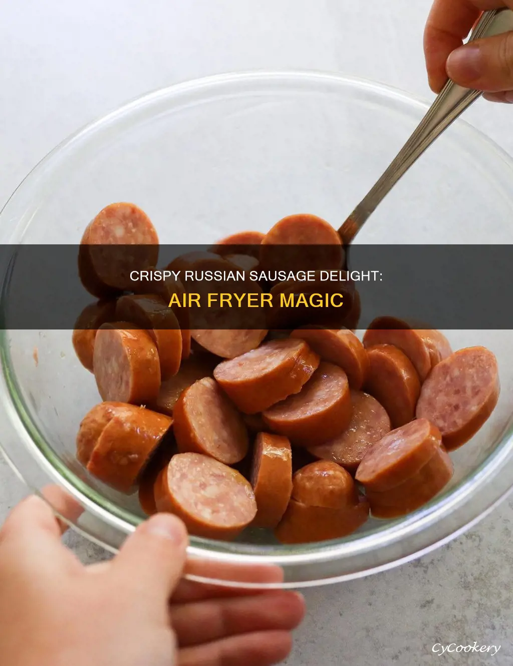 how to cook russian sausages in air fryer