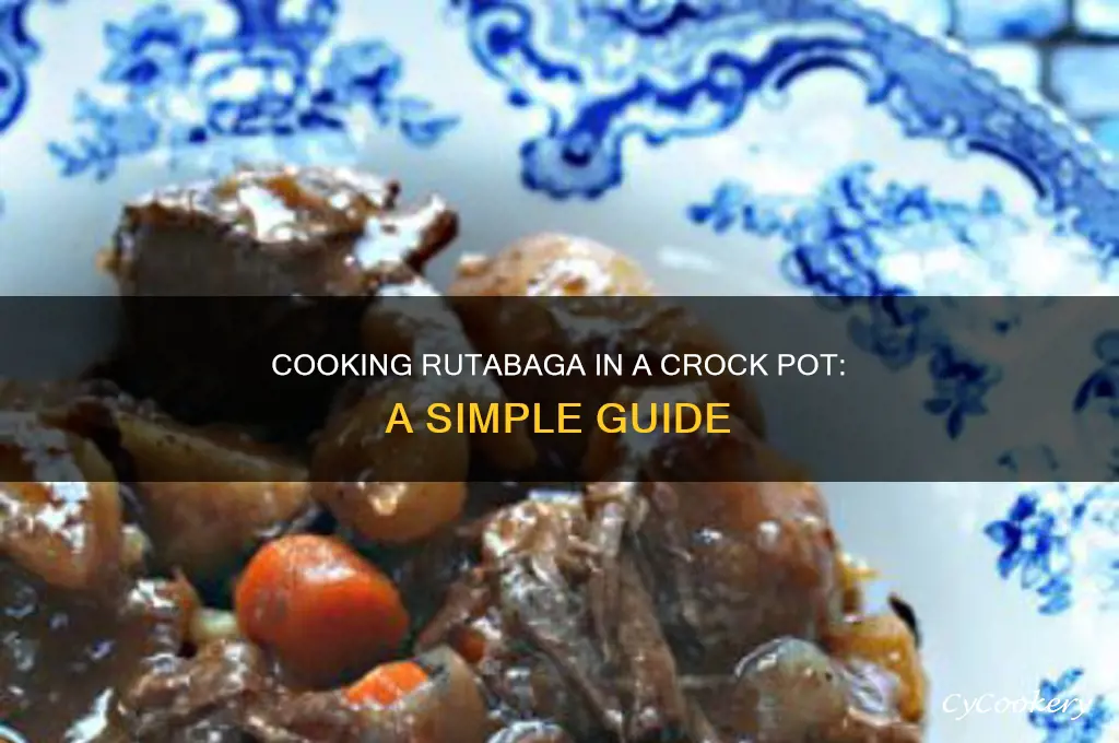 how to cook rutabaga in a crock pot