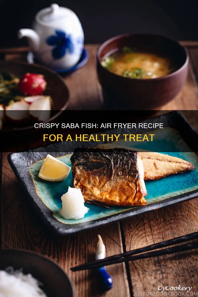 how to cook saba fish with air fryer