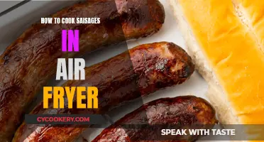 Air-Fryer Sausages: Quick, Easy, and Delicious
