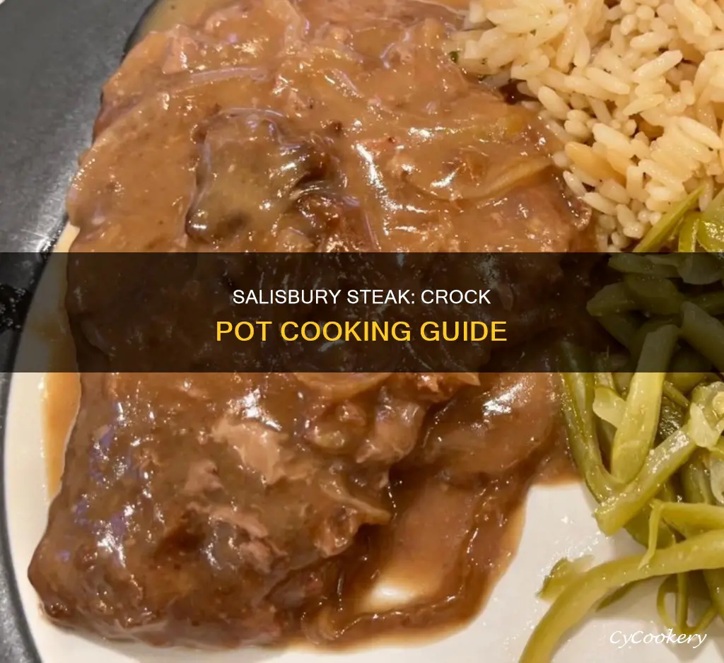 how to cook salisbury steak in crock pot