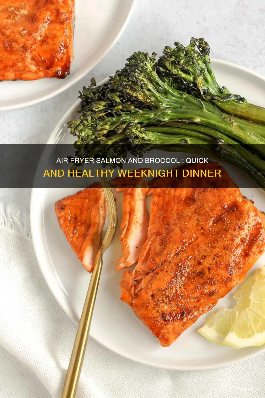 how to cook salmon and broccoli in air fryer