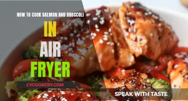 Air-Fryer Salmon and Broccoli: Quick, Easy, Delicious
