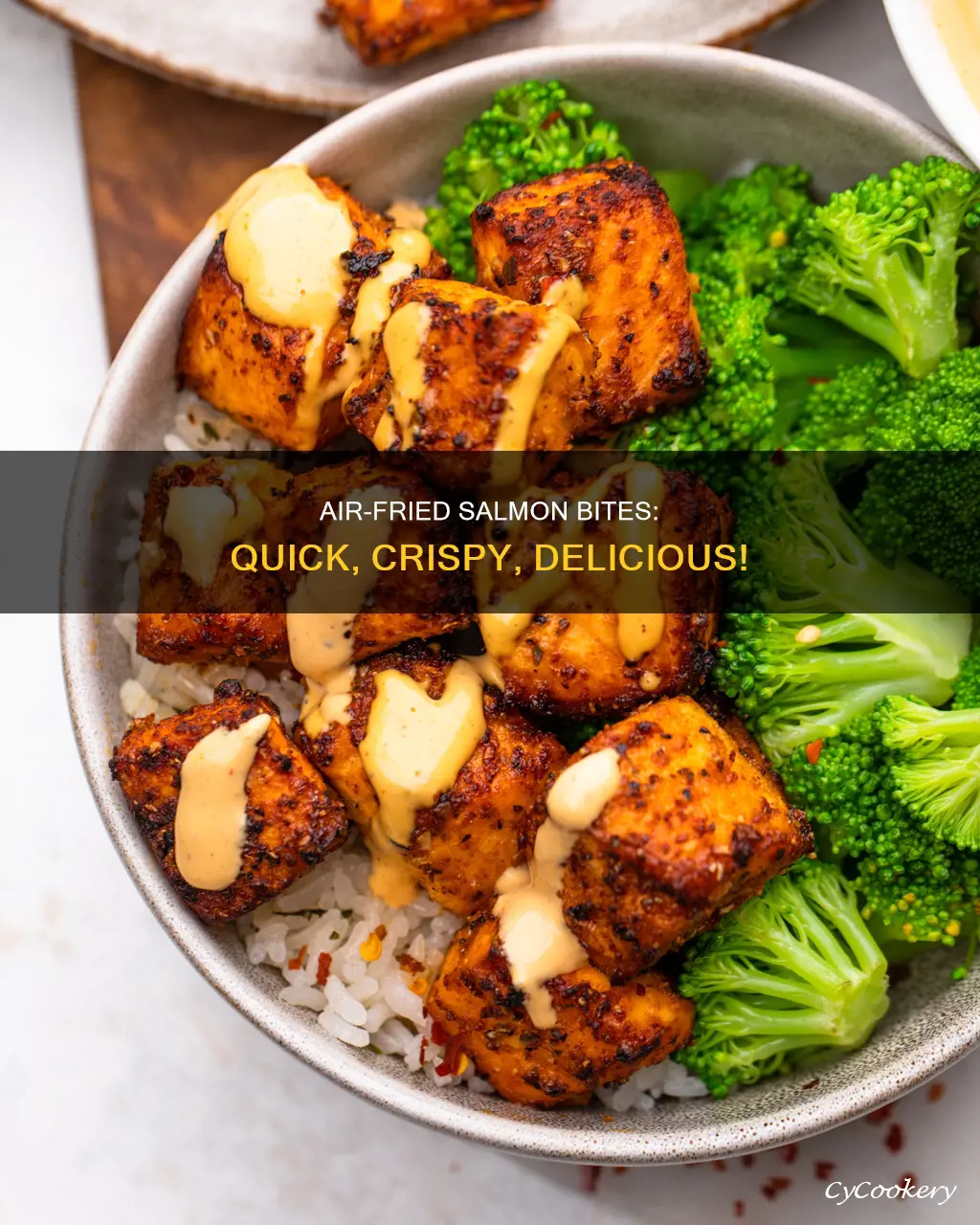 how to cook salmon bites in the air fryer