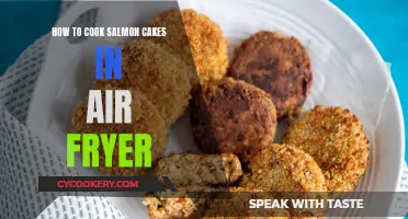 Crispy Air-Fried Salmon Cakes: A Quick and Healthy Recipe