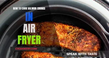 Air-Fried Salmon Chunks: Quick, Crispy, Delicious