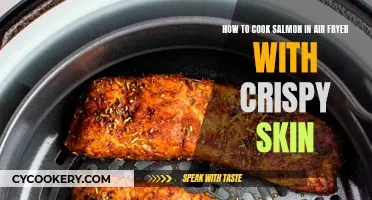 Air-Fried Salmon: Crispy Skin, Tender Meat