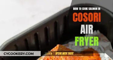 Crispy Salmon Delight: Air Fryer Mastery with Cosori