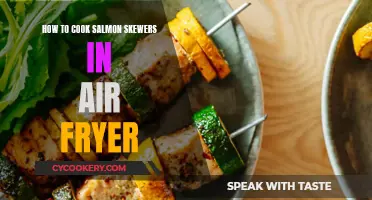Air-Fried Salmon Skewers: Quick, Easy, and Delicious!