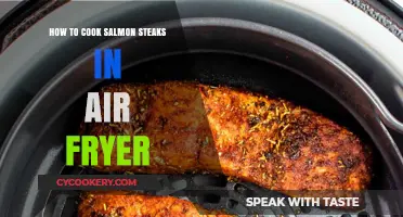 Crispy Air-Fried Salmon Steaks: Quick and Easy Recipe