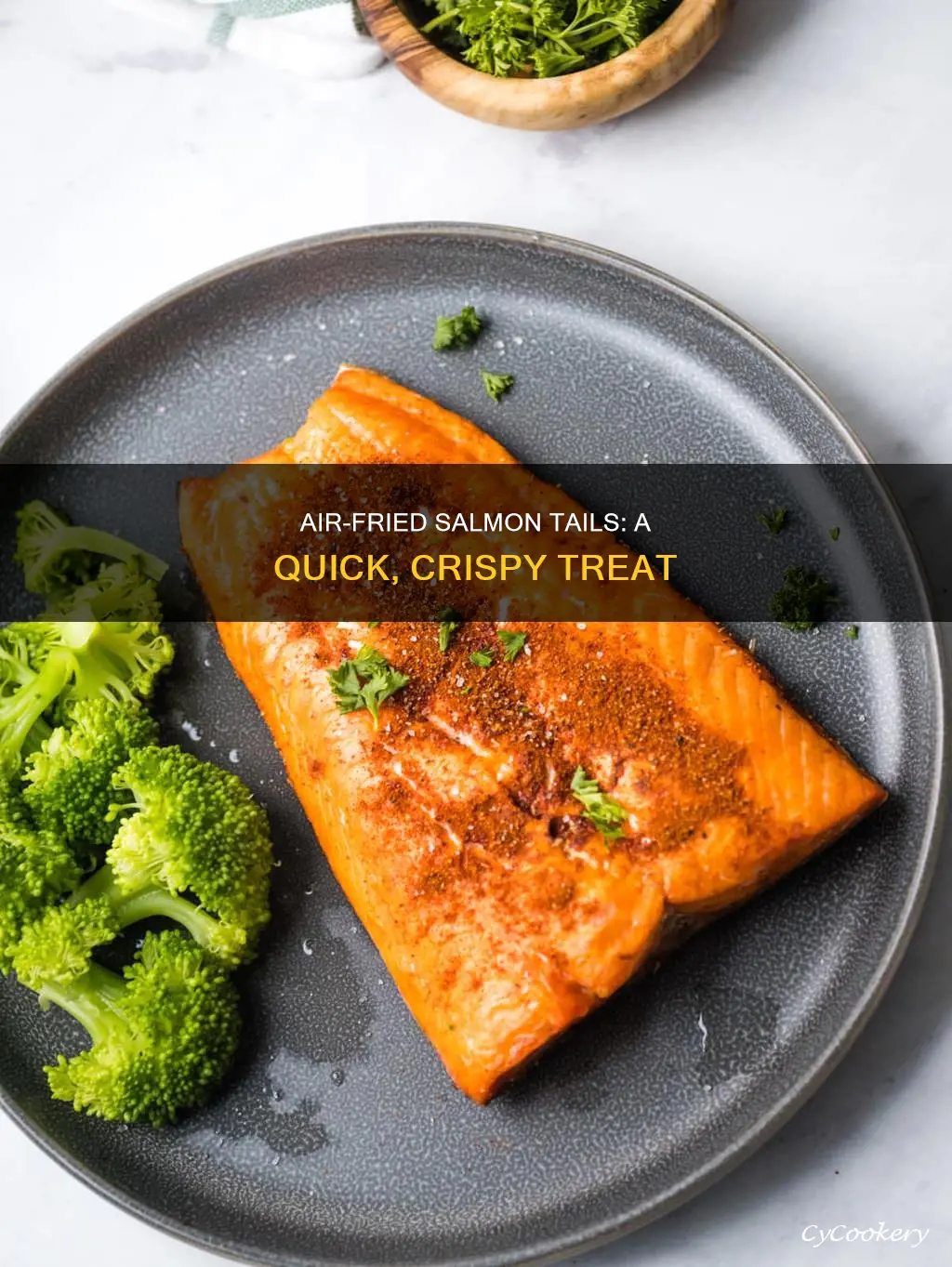 how to cook salmon tails in air fryer
