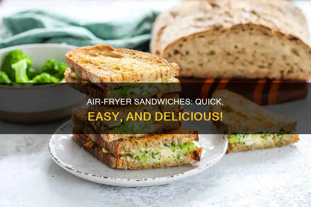 how to cook sandwich in air fryer