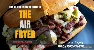 Air-Fryer Steak Sandwiches: Quick, Easy, and Delicious!
