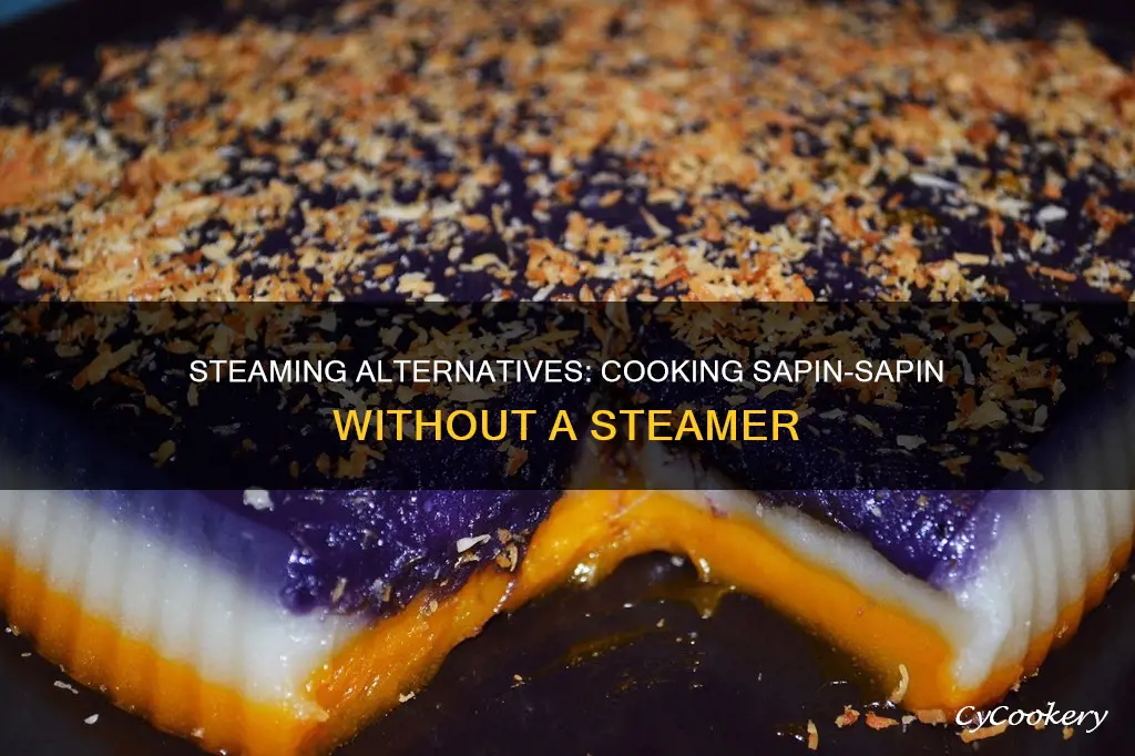 how to cook sapin sapin without steamer