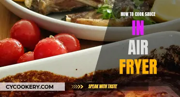Air-Frying Sauce: A Quick, Easy, and Tasty Guide