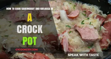 Crock Pot Comfort: Sauerkraut, Kielbasa, and You