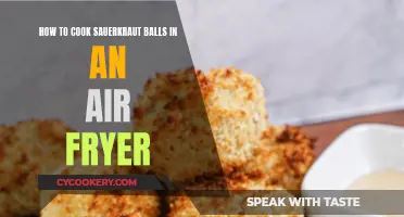 Air-Fryer Sauerkraut Balls: A Tasty, Quick Treat