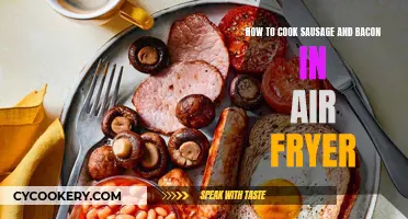 Air-Frying Sausage and Bacon: Quick, Crispy Breakfast