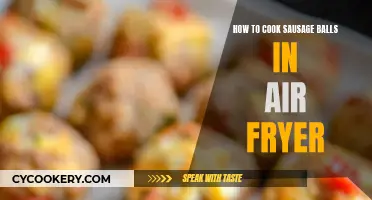 Crispy Sausage Balls: Air Fryer Magic in 20 Minutes